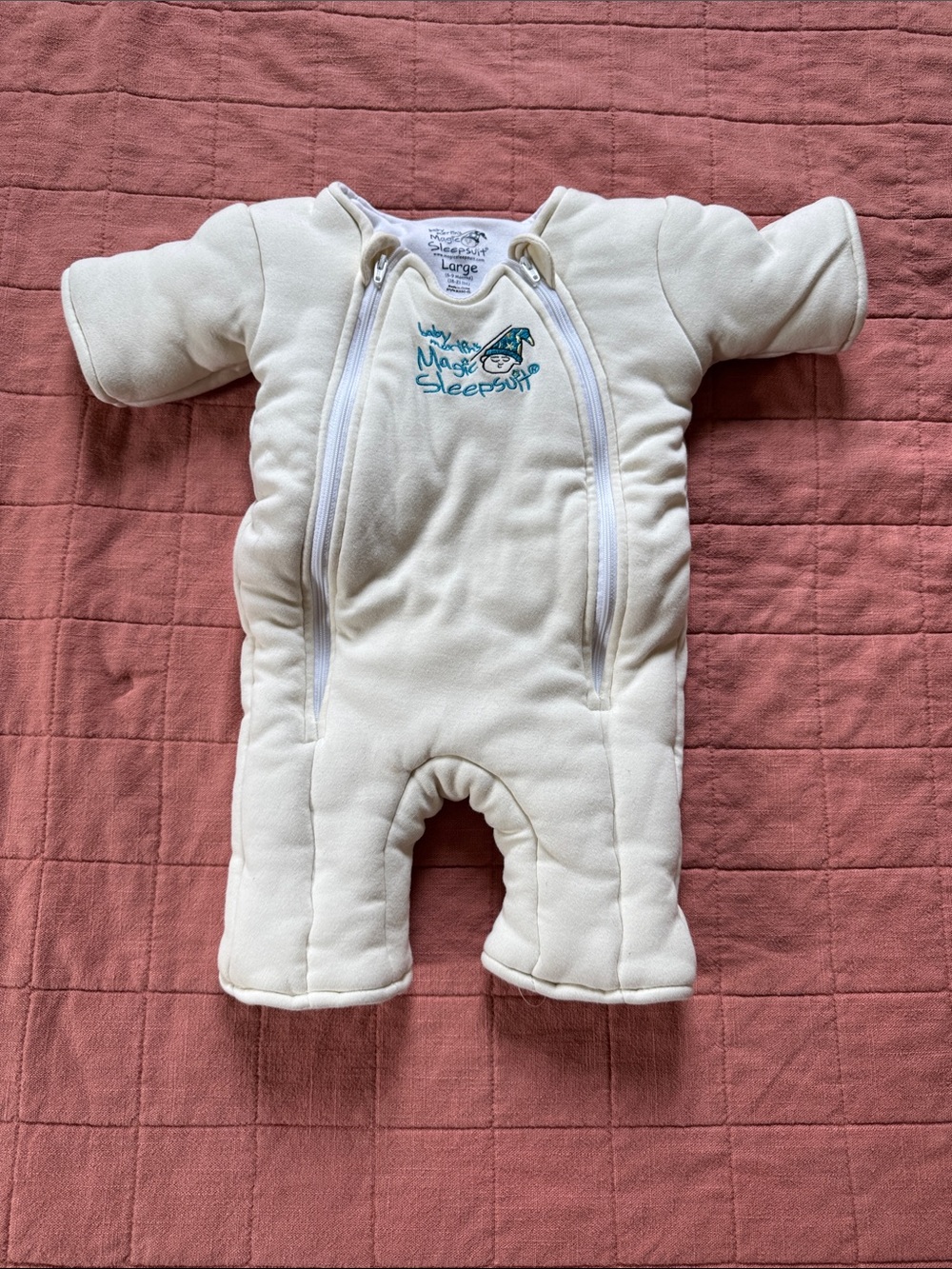 Merlin Magic Sleepsuit Infant Cozy Sleeper - Cream
